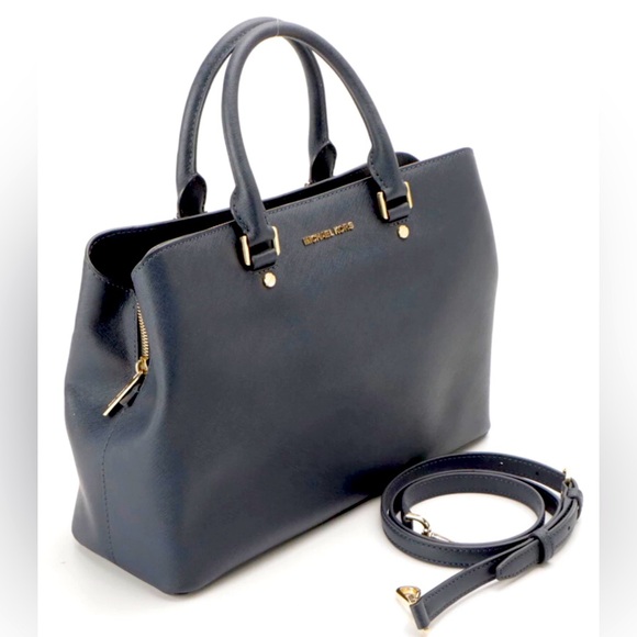 Michael Kors Savannah Shoulder Bag - Picture 1 of 4